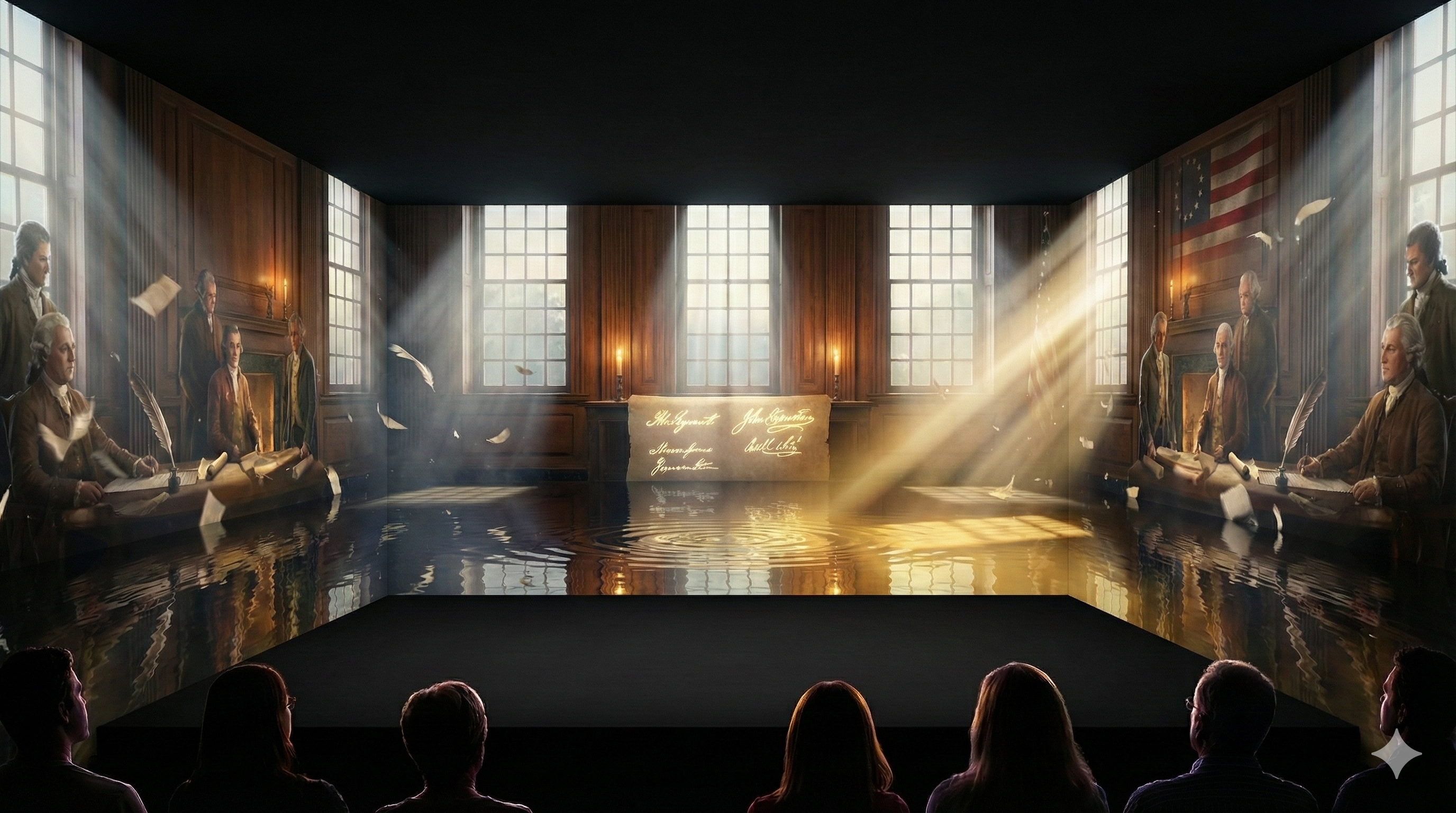 America Endures Scene